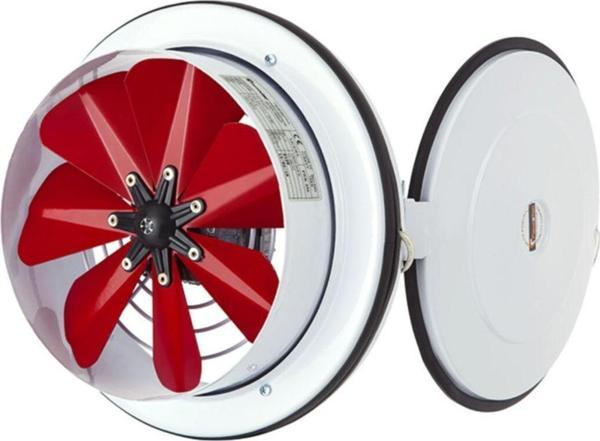 Fanex Pka-160Ka 16Cm Kapaklı Cam Aspiratör 350M3. - Image 1
