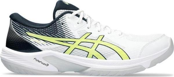 Asics Beyond-FF Erkek Beyaz-Sarı Voleybol Ayakkabı - Image 1