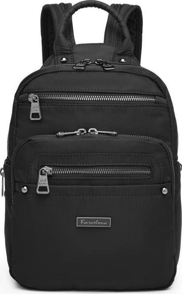 Saten Kumaş Kadın Sırt Çantası Barcelona 2111 - Image 1