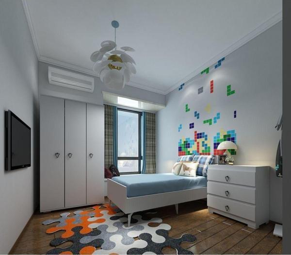 Demonte Decor Ni̇Rvanna Çocuk Genç Odasi Takimi (L-S-C) Beyaz-Beyaz - Image 1