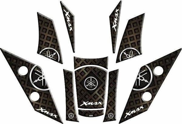 Gogo Tank Pad Set 004 Yamaha X-max 250 2018 - 2022 Uyumlu - Image 1