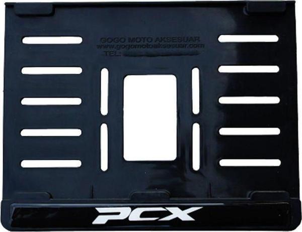 Gogo Honda Pcx Uyumlu 2 Plastik (15x24 Cm) Kırılmaz Plakalık - Image 1