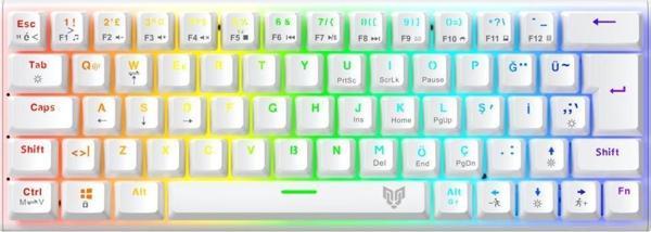 Blueforce Runner Rgb Mekanik Gaming Oyuncu Klavyesi Blue Switch Q Beya - Image 1
