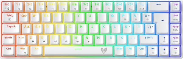 Blueforce Titan Rgb Mekanik Gaming Oyuncu Klavyesi Red Switch Q TR - Image 1