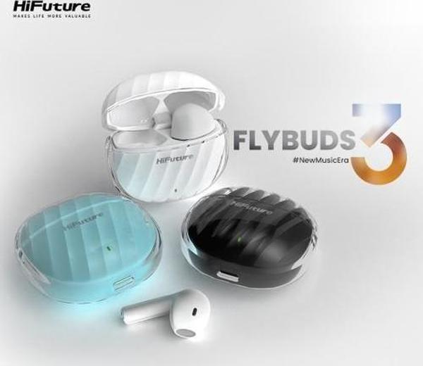 HiFuture FlyBuds 3 Bt 5.3 TWS Kablosuz ENC Kulakiçi Kulaklık Siyah - Image 1