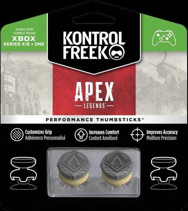 Cosmostech Kontrolfreek APEX LEGENDS XBOX Series X I S ve ONE Uyumlu Analog Başlık Thumbsticks - Performans Yükseltici v - Image 1