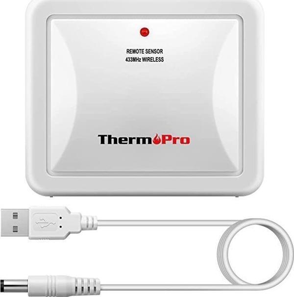 Cosmostech Thermo Tx-4 Bağlantılı Su Geçirmez Verici Ek Dış Mekan Ilave Sensörü - Image 1
