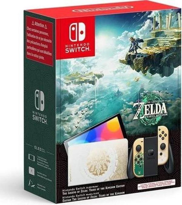 Nintendo Switch Oled Zelda Tears Of The Kingdom Edition - G - Image 1