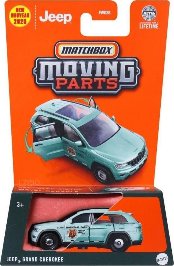 Matchbox 2025 1:64 Arabalar JEEP GRAND CHEROKEE JBW55 - Image 1