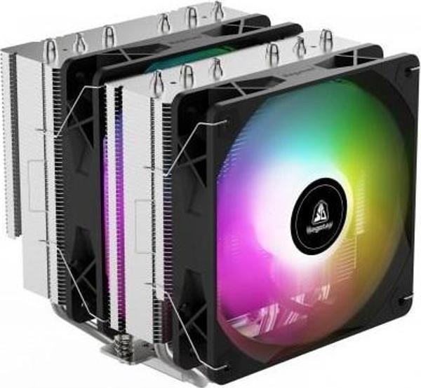 SEGOTEP FZ6 PRO SİYAH 2X120MM KULE TİPİ İŞLEMCİ SOĞUTUCU (LGA 1700 VE AM5 UYUMLU) - Image 1