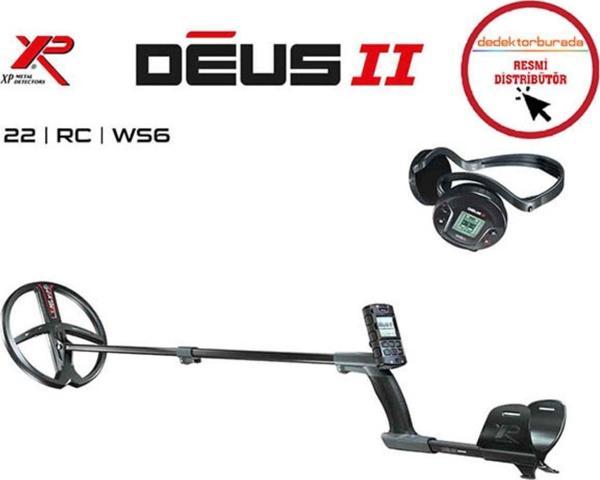 Dedektör Burada Deus 2 Dedektör - 22,5Cm Fmf Başlık, Ws6 Kulaklık, Ana Kontrol Ünitesi - Image 1