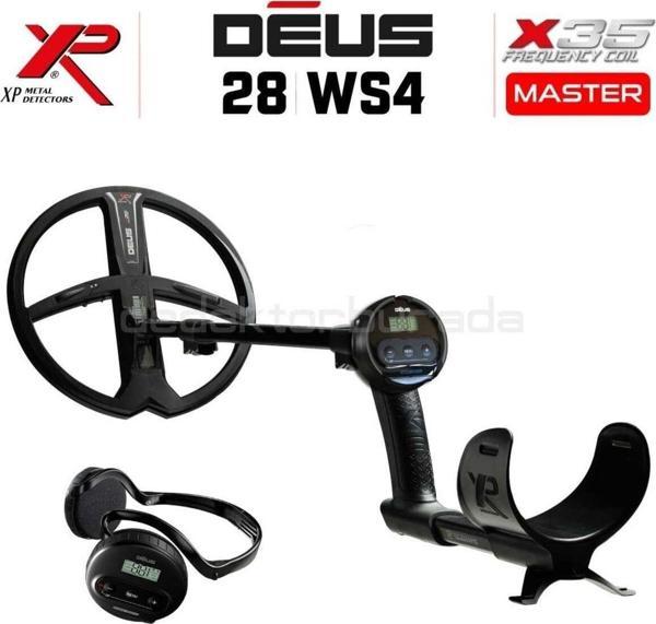 Dedektör Burada Deus Dedektör - 28Cm X35 Başlık, Ws4 Master - Image 1