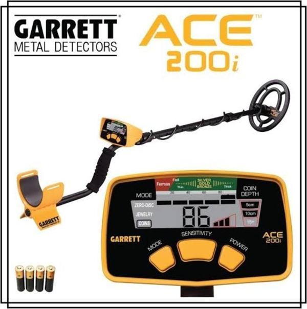 Garrett Ace 200İ Define, Altın, Metal Dedektörü - Image 1