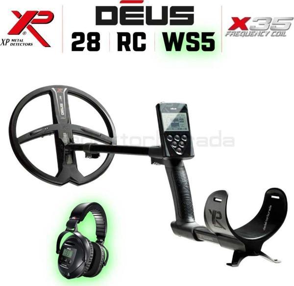 Xp Deus Dedektör - 28Cm X35 Başlık, Ws5 Kulaklık, Ana Kontrol Ünitesi - Image 1