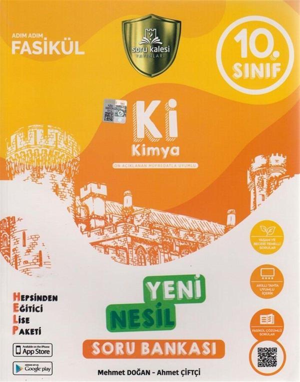 10. Sınıf Kimya Help Soru Bankası - Soru Kalesi Yayınları - Image 1