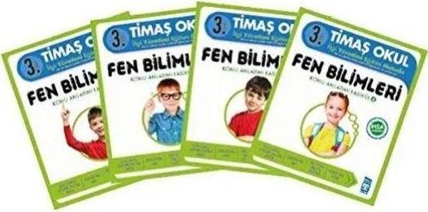 3. Sınıf Fen Bilimleri Konu Anlatımı (4 Kitap Fasikül) - Timaş Yayınları - Image 1