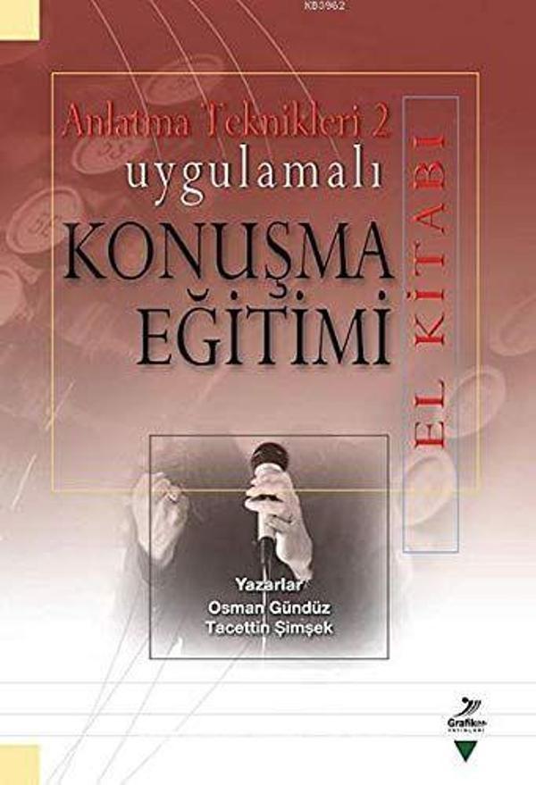 Uygulamalı Konuşma Eğitimi El Kitabı - Grafiker Yayınları - Image 1
