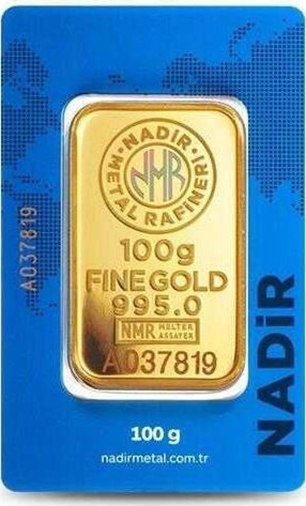100 gr 24 Ayar Külçe Altın - Image 1