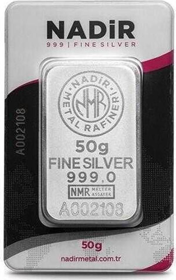 50 Gr Gümüş Külçe - Image 1