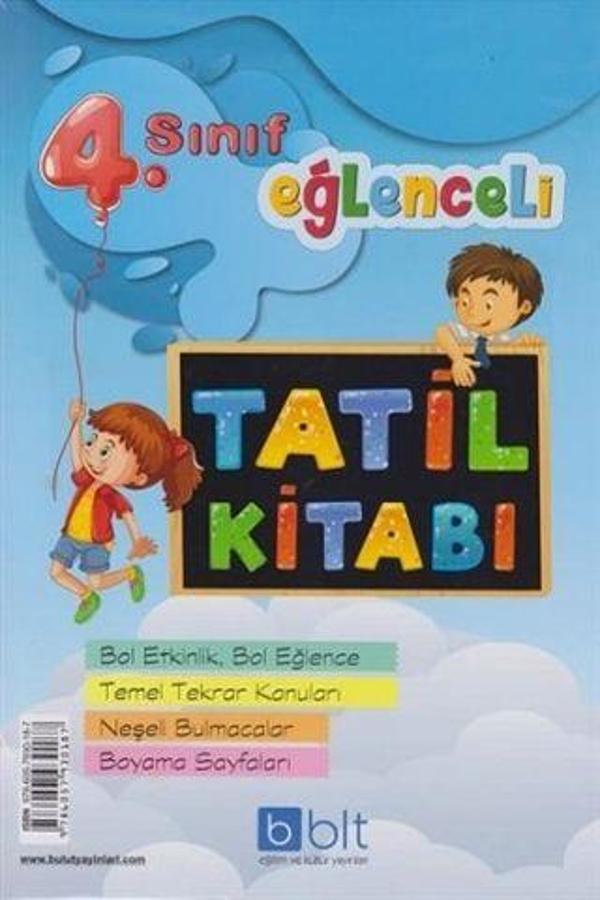 4. Sınıf Eğlenceli Tatil Kitabı - Bulut Eğitim ve Kültür Yayınları - Image 1