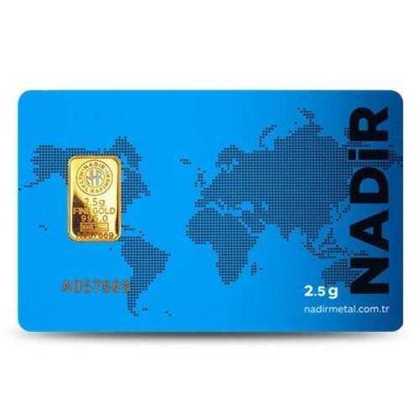 2.5 gr 24 Ayar Külçe Altın - Image 1