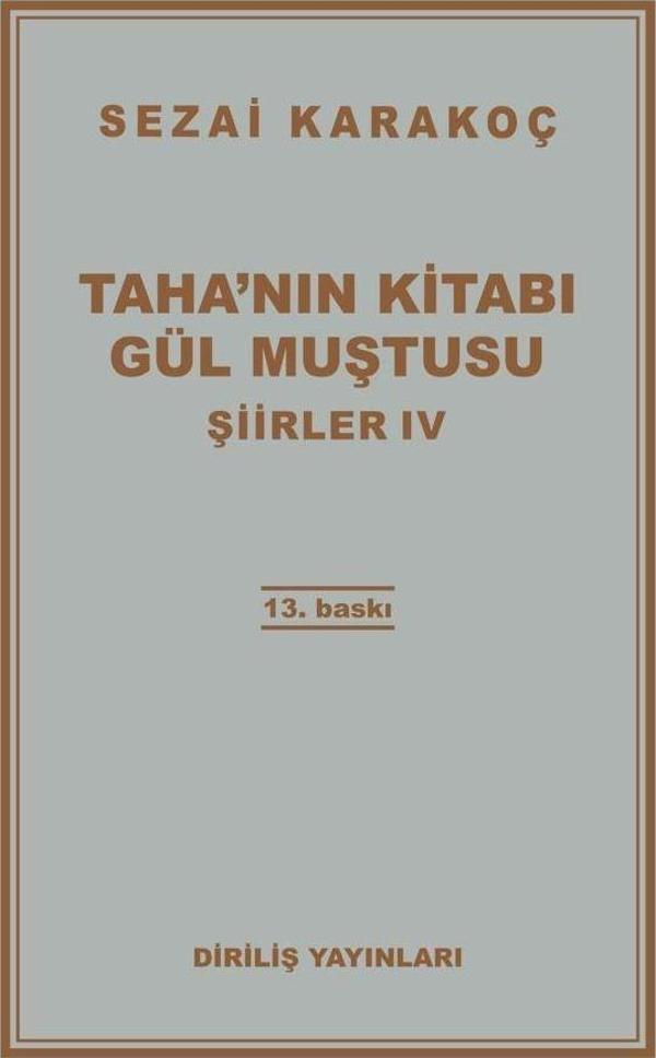 Şiirler 4: Taha'nın Kitabı Gül Muştusu - Diriliş Yayınları - Image 1