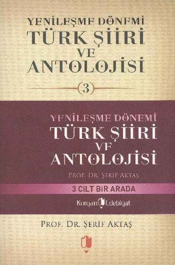 Yenileşme Dönemi Türk Şiiri ve Antolojisi (3 Kitap Takım) - Kurgan Edebiyat - Image 1