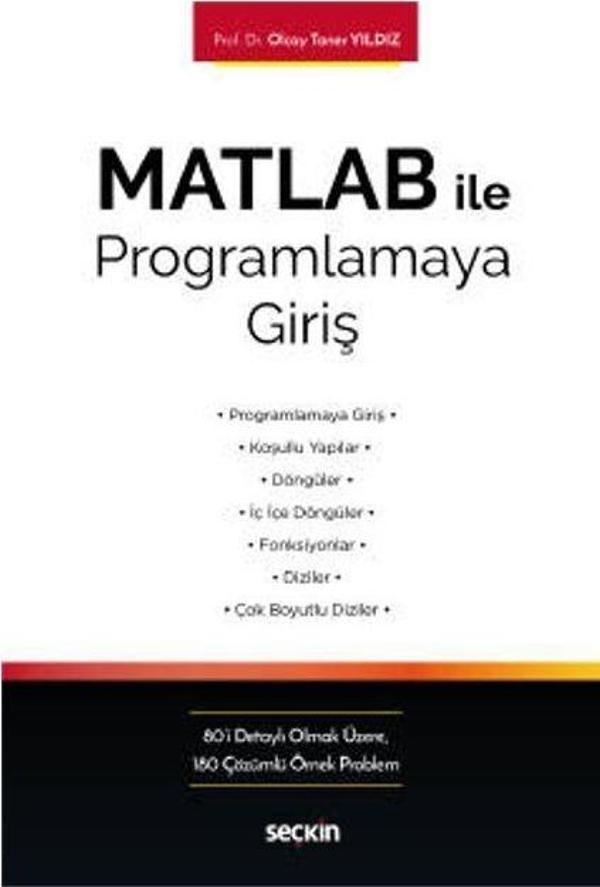 Matlab ile Programlamaya Giriş - Seçkin Yayıncılık - Image 1