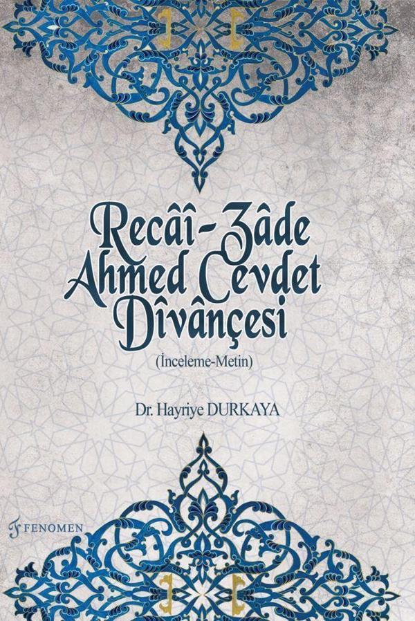 Recai-Zade Ahmed Cevdet Divançesi - Fenomen Yayıncılık - Image 1
