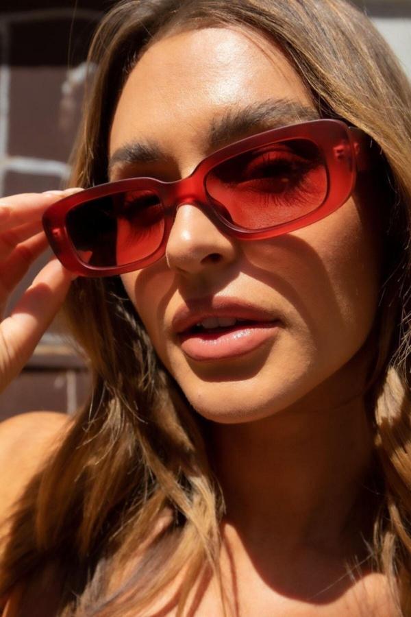 Polo55.Sport.1855 Vintage Kırmızı Güneş Gözlüğü - Image 1