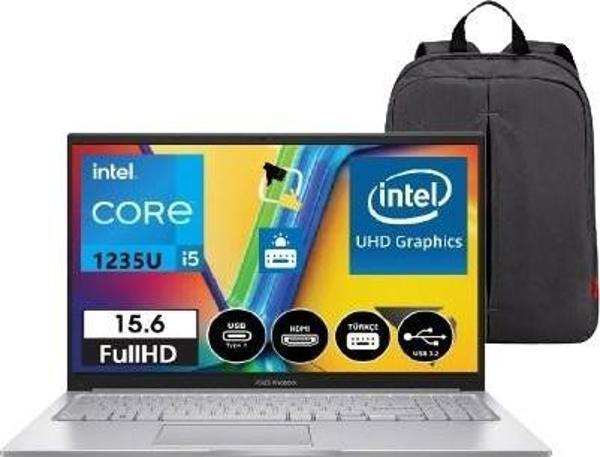 X1504ZA-NJ672 Intel Core I5-1235U 16GB 1tb SSD 15.6" Freedos Işıklı Klavye Taşınabilir Bilgisayar - Image 1
