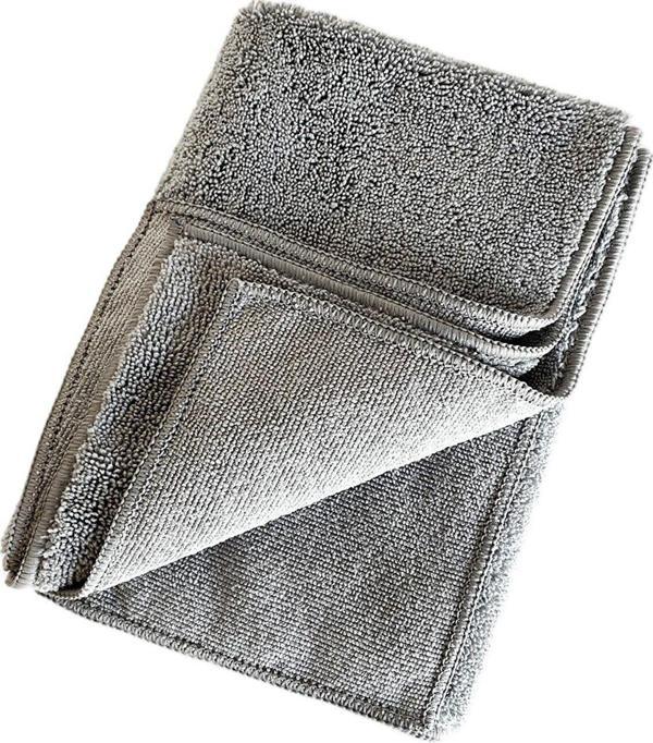 İntermop Mikrofiber Kalın Dokulu Oto Temizleme Ve Kurulama Havlusu - 50X70 Cm ( 1 Adet Gri ) - Image 1