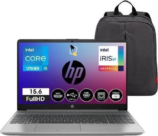 Hp 250 G9 9M3G5AT I5-1235U 16GB 1tb SSD 15.6" Fullhd Freedos Dizüstü Bilgisayar+Snertech Çanta - Image 1