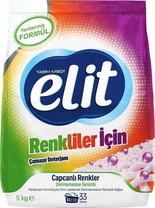 TK ELİT MATİK TOZ DETERJAN RENKLİLER 5KG - Image 1