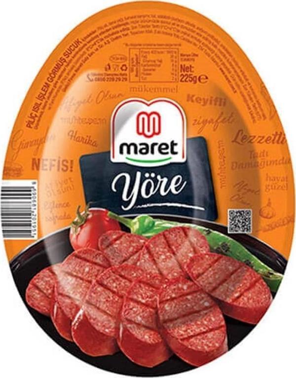 MARET YÖRE PİLİÇ SUCUK 225GR - Image 1