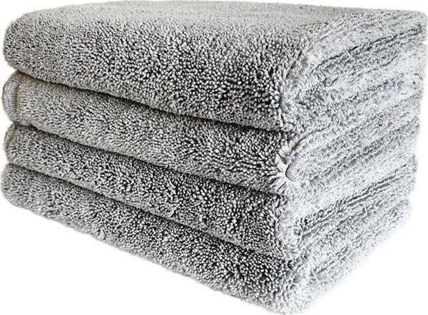 İntermop Mikrofiber Kalın Dokulu Oto Temizleme Ve Kurulama Havlusu - 50X70 Cm 4 Adet - Image 1
