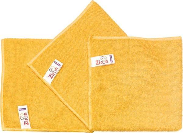 Ziron Mikrofiber Ev Bakım Ve Temizlik Bezi - Mutfak Temizlik Bezi Turuncu 3'Lü - Image 1
