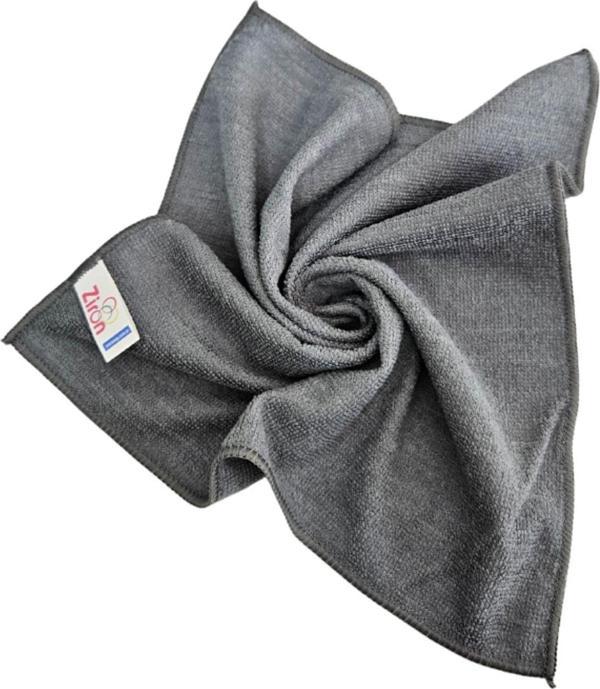 Ziron Mikrofiber Temizlik Bezi 40X40 Cm 1 Adet Gri - Image 1