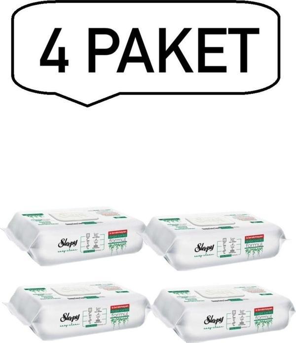 Sleepy Genel Temizlik Islak Mendil 100Lü 4 Paket 400 Yaprak - Image 1