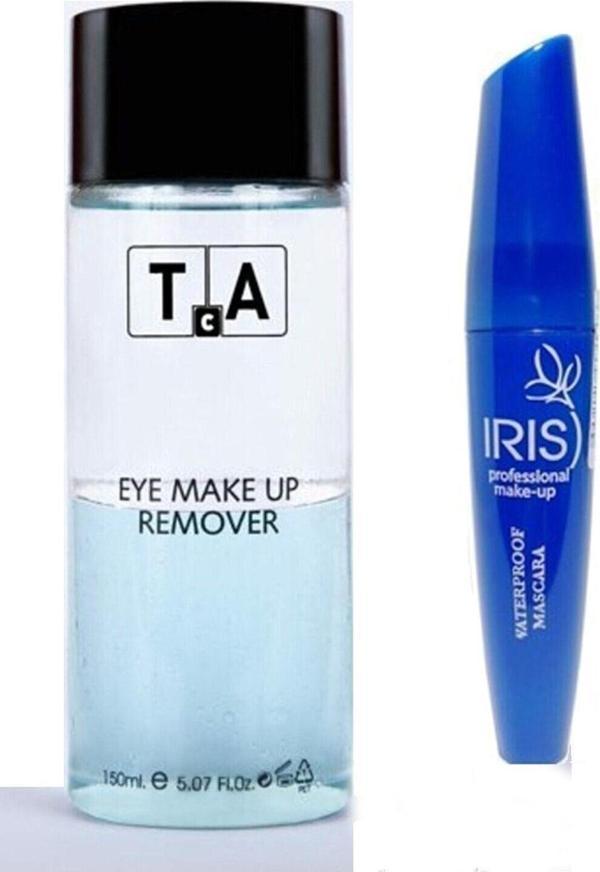 Tca Studio Make-Up Tca Studıo Make-Up Göz Makyaj Temizleyici 150Ml + Dream Waterprof Maskara Siyah - Image 1