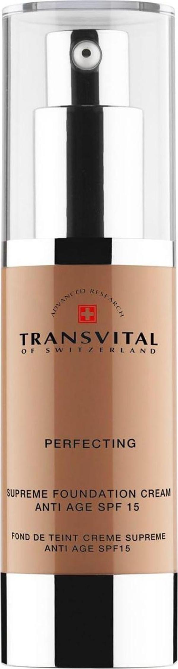 Transvital Fondöten - Perfecting Supreme Found Cream Anti Age Spf 15 Natural Bronze 30 Ml 7640142041924 - Image 1