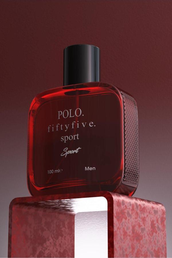 Polo55.Sport.1855 Sport Kırmızı 100 Ml Erkek Parfüm - Image 1