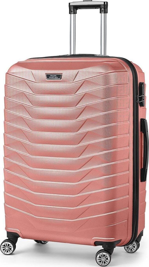 Polo55.Sport.1855 Abs Orta Boy Valiz Pembe - Image 1