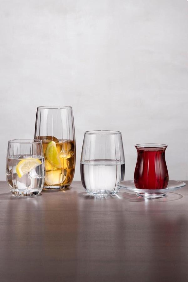 Paşabahçe 30 parça linka bardak su bardağı - çay meşrubat bardağı seti takımı - Image 1