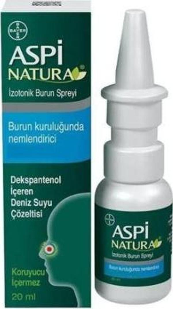 Aspinatura İzotonik Burun Spreyi 20 ml - Image 1