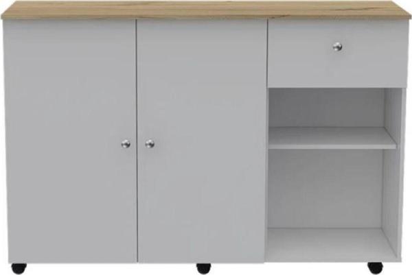 GC Neşe Mutfak Adası - Beyaz-150 Cm - Image 1