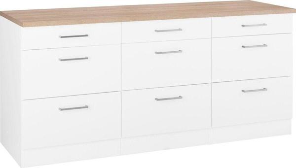 Tdesigno Arita Mutfak Çekmeceli Alt Modül 150 Cm Beyaz Tezgah Dahil Td-Ari-011 - Image 1
