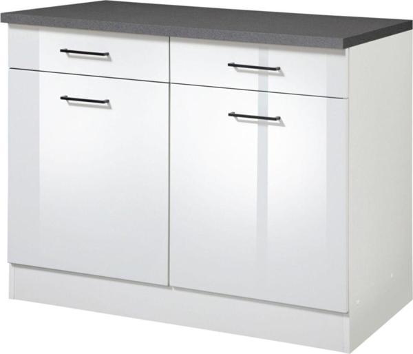 Tdesigno Ayaz Mutfak Çekmeceli Alt Modül - Dolap 120 Cm Beyaz Tezgah Dahil - Image 1