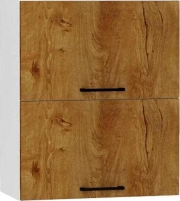 GC Alin Mutfak Üst Modül Çok Amaçlı Dolap 60 Cm 2 Katlı - Meşe - Image 1
