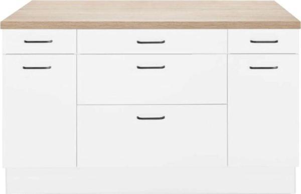 Tdesigno Helin Mutfak Alt Modül 120 Cm Beyaz -Tezgah Dahil - Image 1
